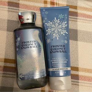 Frosted Coconut Snowball Set